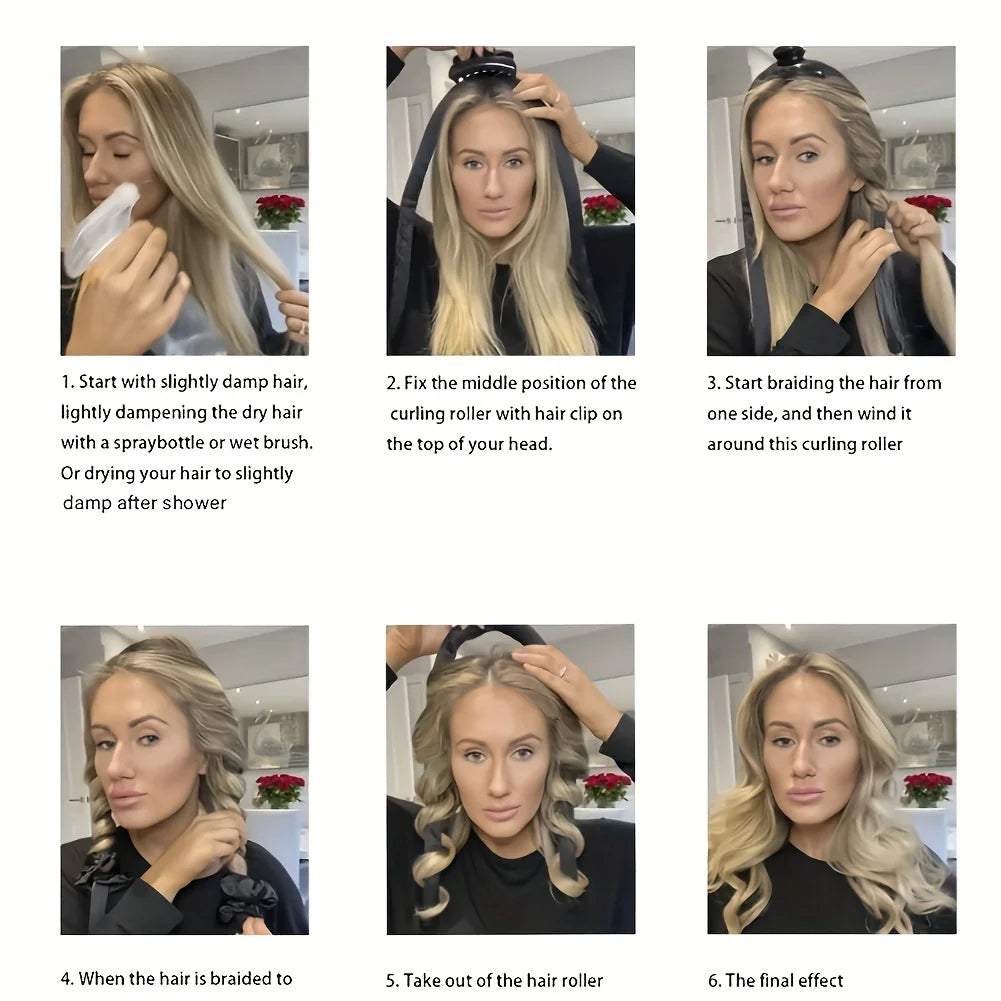 Heatless Curling Set – Skonsamma Lockar Utan Värme